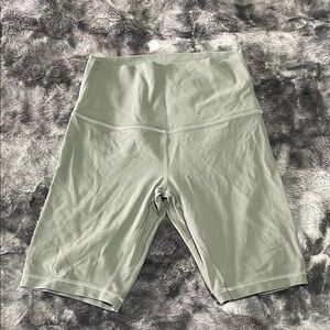 lululemon athletica Sage Green Bike Shorts